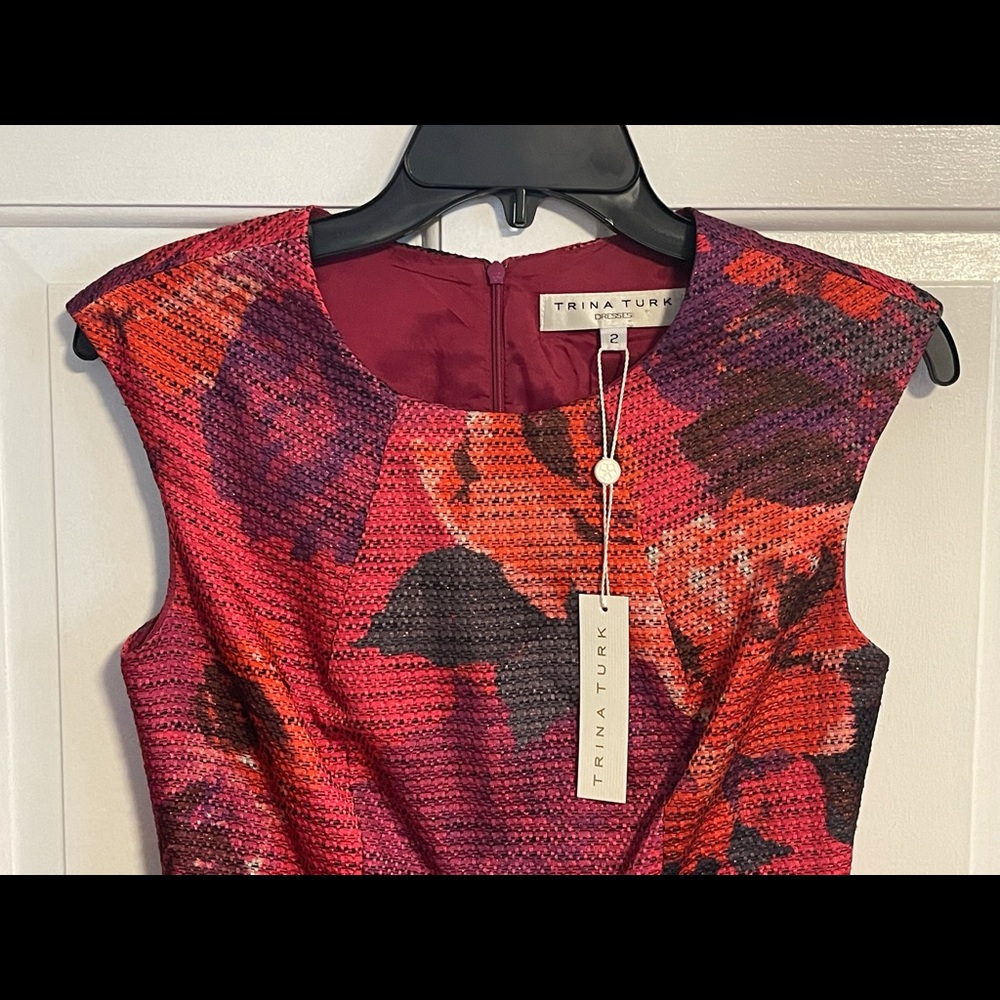 NWT Trina Turk Delores Sheath Dress SZ 2